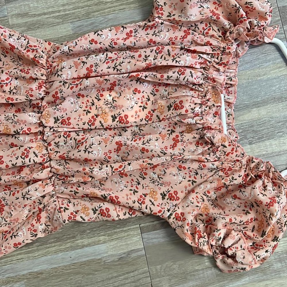 Abstract Print Dress - Picture 2 of 3